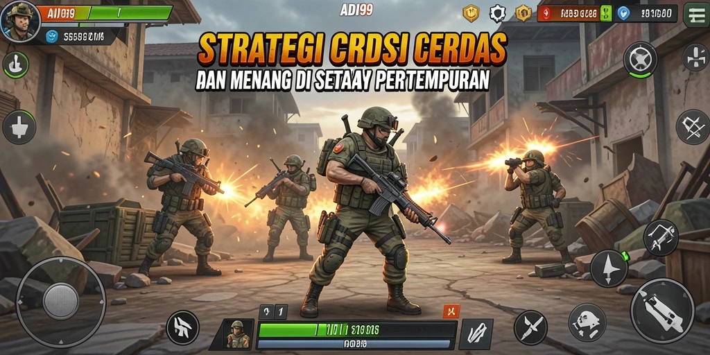 Tampilan gameplay intens dan strategi menarik di ADI99.