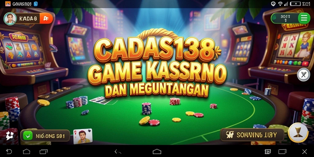 Tampilan gameplay kasino yang seru dan menegangkan di CADAS138.