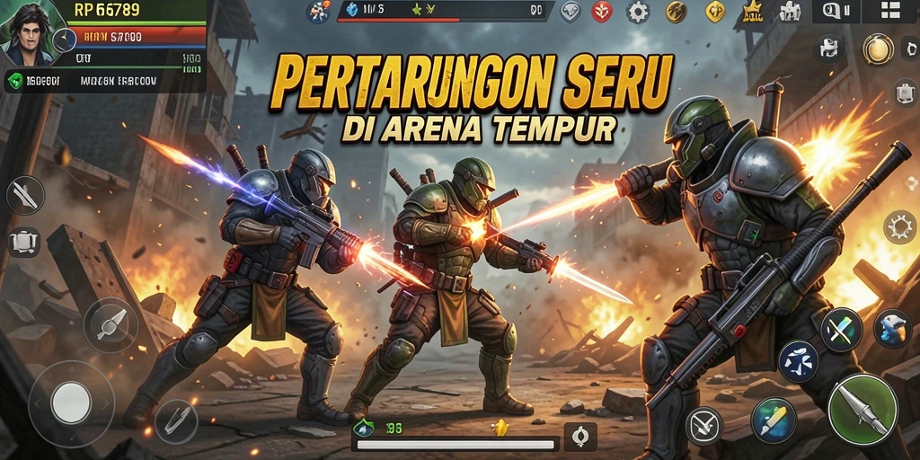 Screenshot RP6789 menampilkan pertarungan yang mendebarkan antara dua karakter.