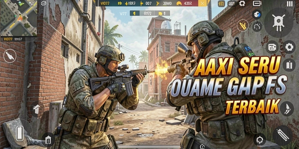 Tampilan gameplay seru dari VIO77 menunjukkan aksi tembak-menembak yang mendebarkan.