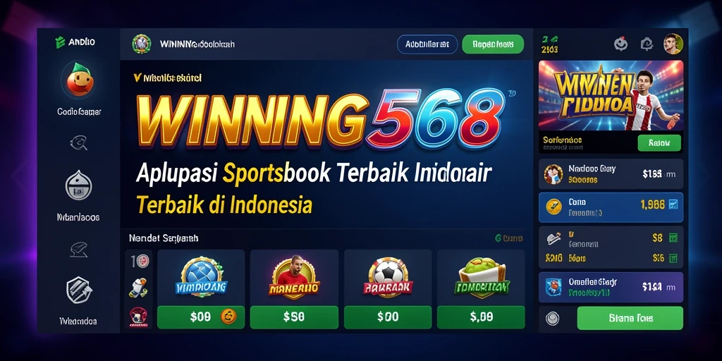 Tampilan gameplay WINNING568 dengan fitur taruhan yang menarik.
