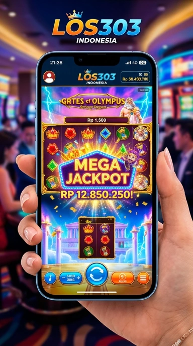 Tampilan aplikasi los303 yang sederhana dan bersih.