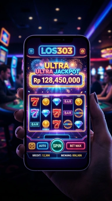 Antarmuka pengguna yang mudah dinavigasi di los303.